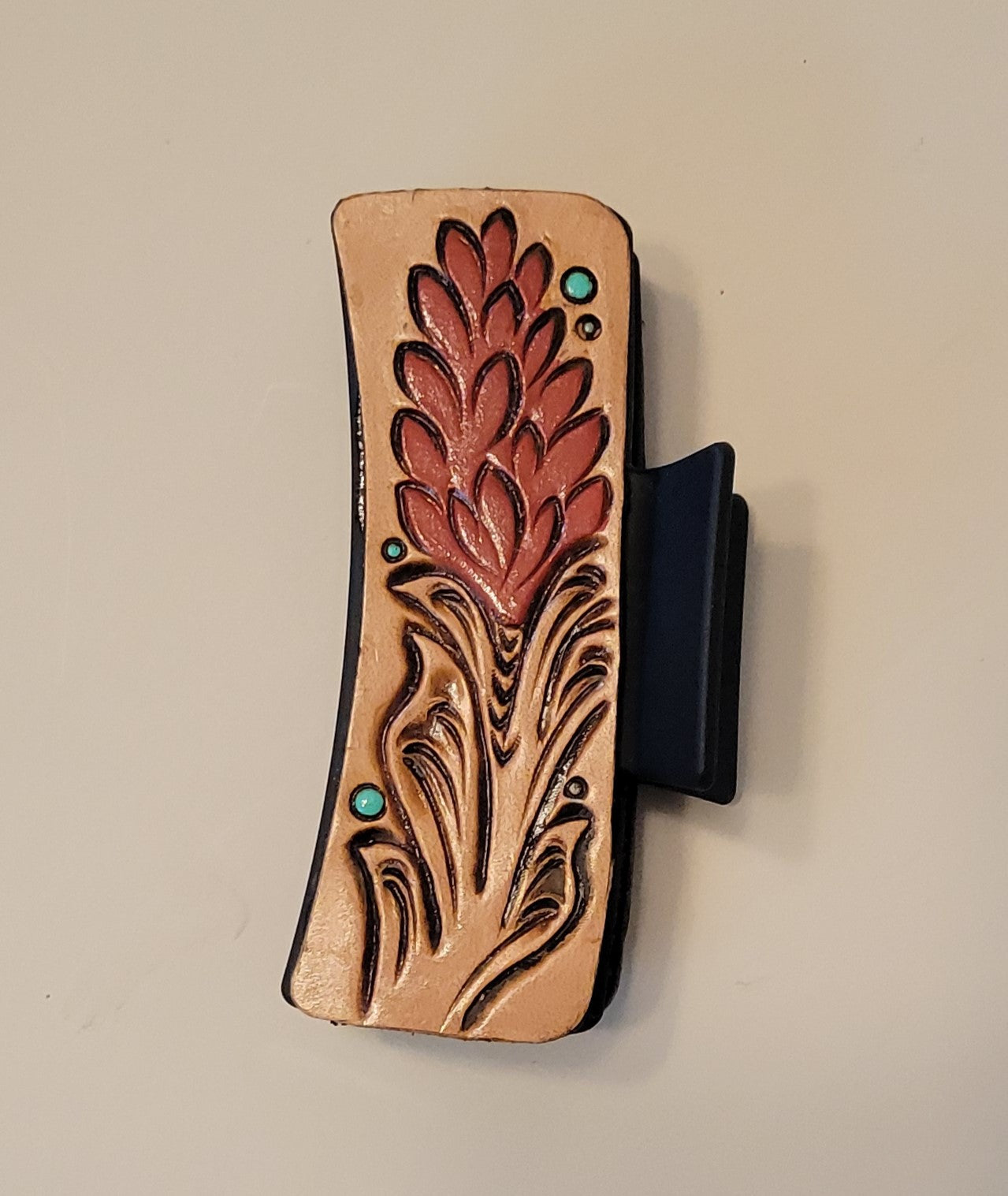 Indian Paintbrush 4 in Claw Clip